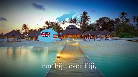 God Bless Fiji National Anthem Of Fiji Youtube