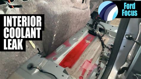 Interior Coolant Leak Ford Focus Youtube