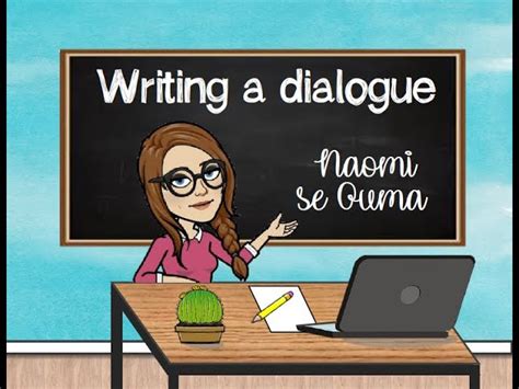write  dialogue  afrikaans  dizaldo blog