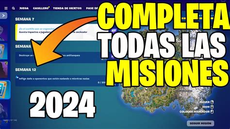 EN 2 DIAS TRUCO PARA COMPLETAR TODAS LAS MISIONES DE FORTNITE