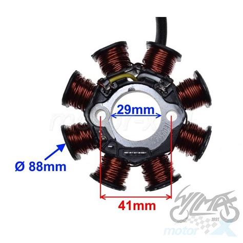 Stator Iskrownik Stojan Alternatora Cewek Kostka Piny Sym Orbit