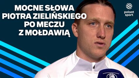 Mocne słowa Piotra Zielińskiego po meczu z Mołdawią Sami pod sobą