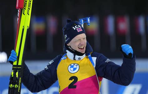 Biathlon Boe gagne la poursuite à Nove Mesto QFM positif au Covid 19