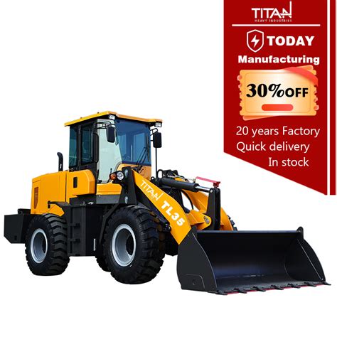 Factory Authorized Dealer TITAN Payloader TL30 Rated Load 3 Tons Wheel