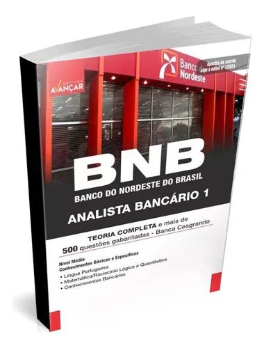 Apostila Bnb Banco Do Nordeste Analista Banc Rio Frete Gr Tis