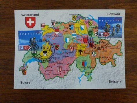 Maximumkarte Veloland Schweiz ET Ortsstempel Solothurn Kaufen Auf