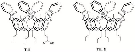 Molecular Structure Of Tiiii And Tiiii 2 Cavitands Used Download Scientific Diagram