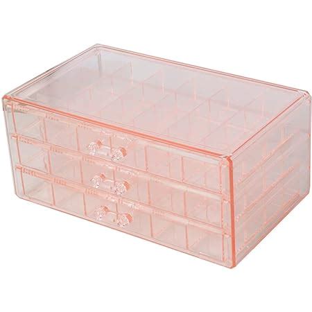 Amazon YUFONG Earring Storage Box Organizer 3 Drawers Acrylic