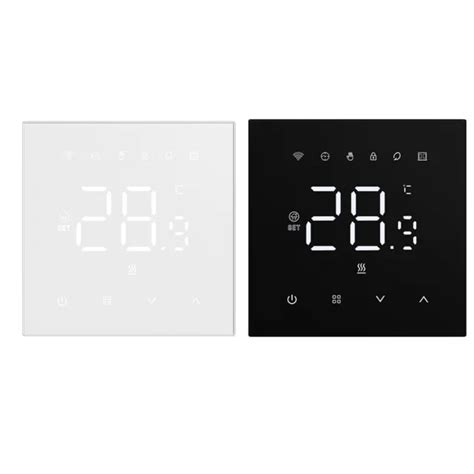 Thermostat Intelligent Programmable Pour Chauffage Au Sol Cran Tactile