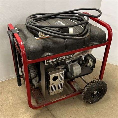 Briggs Stratton Elite Series Portable Generator 5500W 8500 Starting