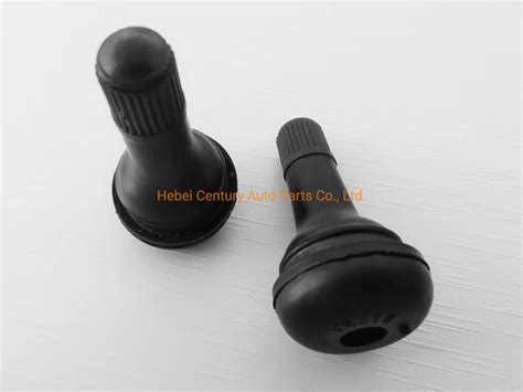 Aluminum Stem Rubber Tire Valve For Tr415 Valve Carparts And