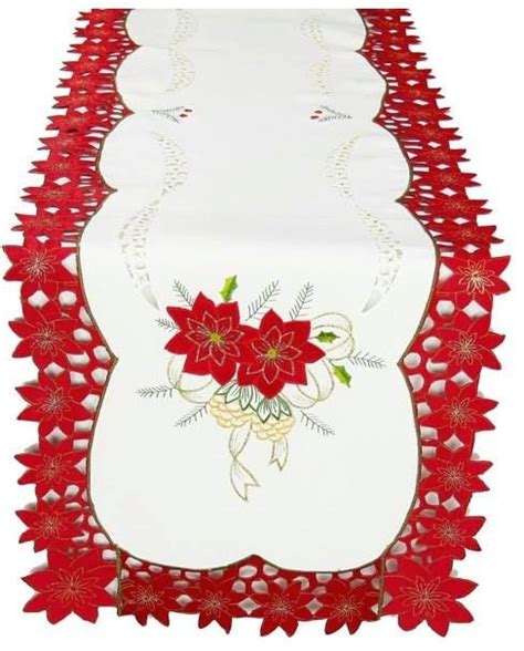 Pin By Dana Iosub On Broderie Richelieu Holiday Table Runner Holiday