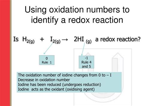 Ppt Oxidation And Reduction Reactions Powerpoint Presentation Id378706