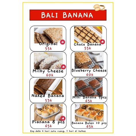 Jual BALI BANANA CAKE PIA BOLEN OLEH OLEH KHAS BALI Shopee Indonesia