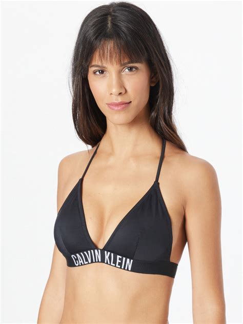 Calvin Klein Bralette Bathing Bikini Top Kw Kw Black Ab