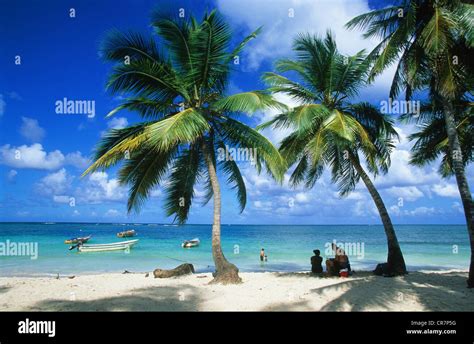 Dominican Republic Samana Peninsula Las Galeras Stock Photo Alamy