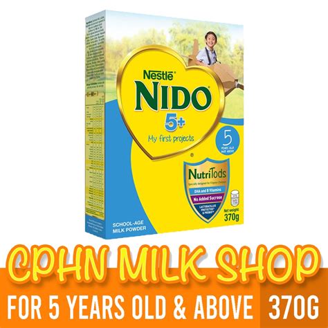 Nido® 5 370g For Children Above 5 Years Old Powdered Milk Drink