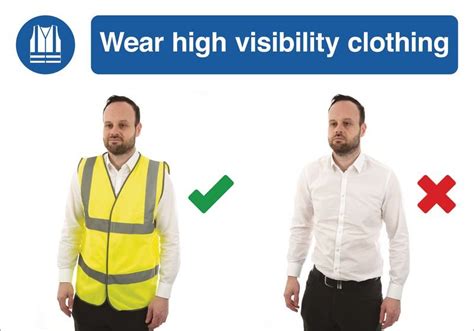 Wear Hi Vis Clothing Do And Dont Visual Signs Seton