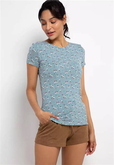 Jual Marks Spencer Short Sleeve Floral Top Original Zalora