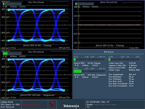 Cnrood Tektronix Wfm Multi Format Multi Standard Waveform Monitor