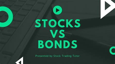 The Differences Between Stocks And Bonds Nifty Nse Bse Youtube