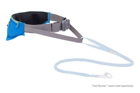 Ruffwear Trail Runner Belt Blue Pool Lekki Pas Biegowy Do Biegania