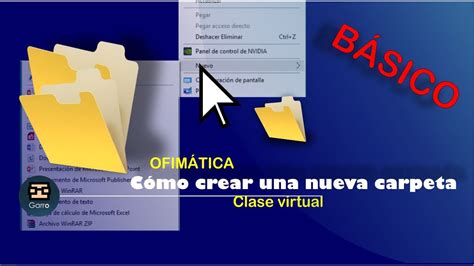 CÓMO CREAR CARPETAS EN WINDOWS 10 YouTube
