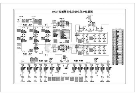 变电站继电保护配置图土木在线