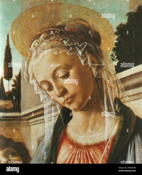 Vierge L Enfant Botticelli Banque De Photographies Et Dimages