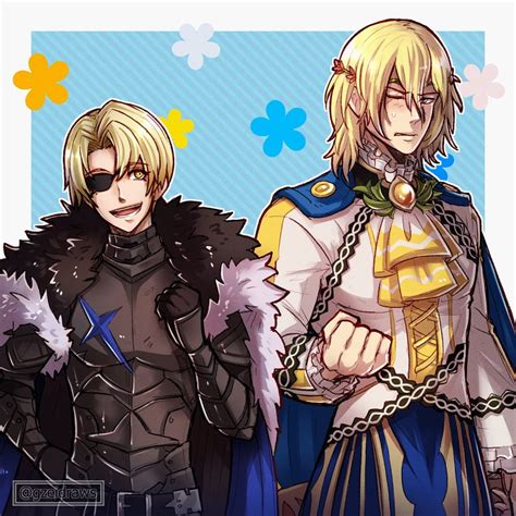 Dimitri Alexandre Blaiddyd And Alfred Fire Emblem And More Drawn By