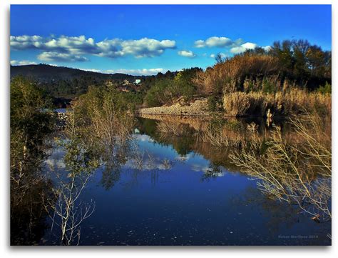 Wallpaper Reflection Nature Sky River Wilderness Loch Cloud