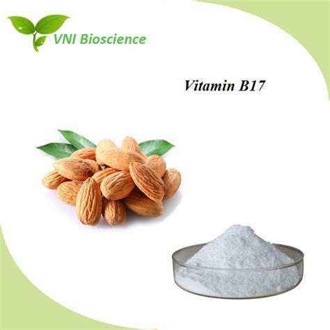 Kosher Halal Certified Natural Vitamin B Amygdalin Powder Vb