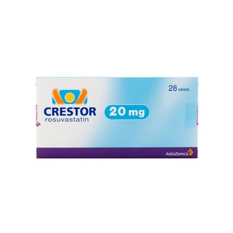 Crestor 20mg Tab 28s