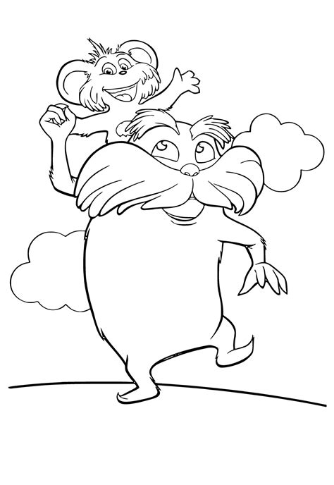 The Lorax Coloring Pages To Print