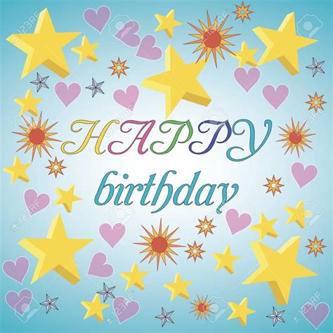 Happy Birthday Images With Stars💐 — Free Happy Bday Pictures And Photos