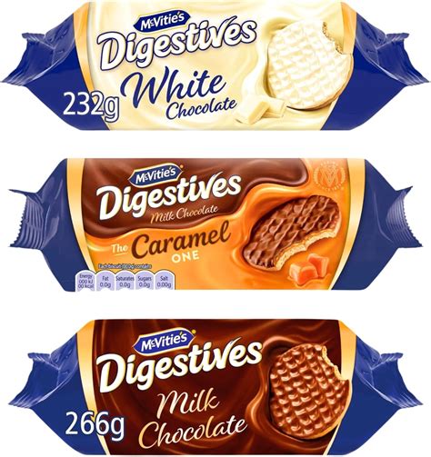 Digestive Biscuits Bundle With White Chocolate Digestive Biscuits 232g