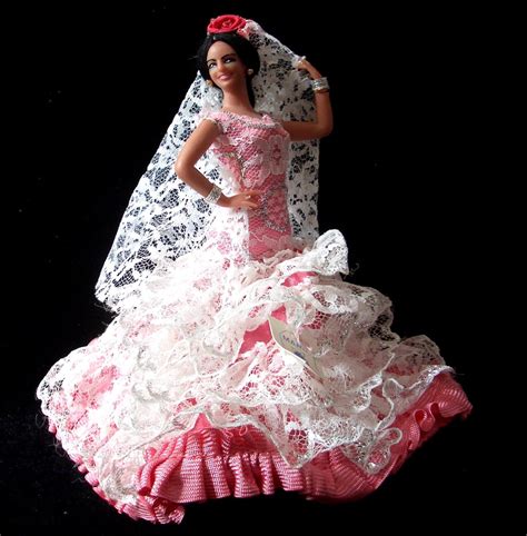 Collectible Doll Vintage Spanish Flamenco Dancer By Spanishangels