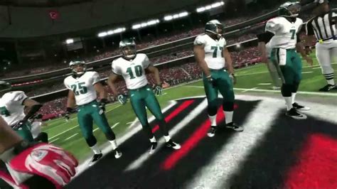 Madden Nfl 12 Gameplay Eagles Falcons 1st Quarter Hd Youtube