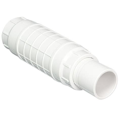 12 Pvc Expansion Repair Coupling White S X Sp The Drainage