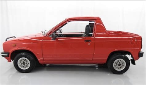 The 1984 Suzuki Mighty Boy May Just Be The Smallest Pickup Truck Of