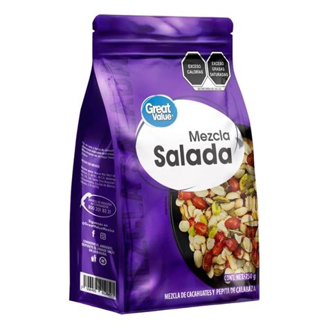 Cacahuates Great Value Mezcla Salada G Walmart