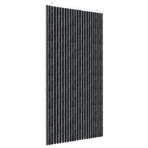 DUOKON Moustiquaire Anthracite 100x220 Cm Chenille Cdiscount Maison