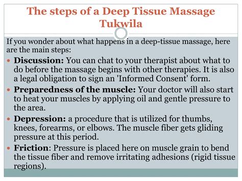 Ppt Deep Tissue Massage Tukwila Powerpoint Presentation Free