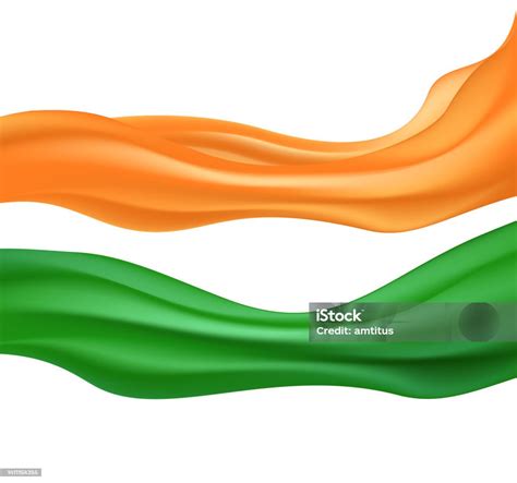 Indian Flag Waving Stock Illustration - Download Image Now - Indian ...