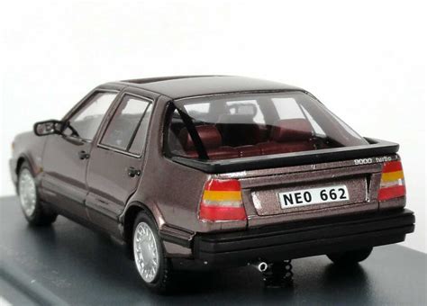 Saab 9000 Turbo Magenta Met NEO Scale Models 43662 In Der 1zu87