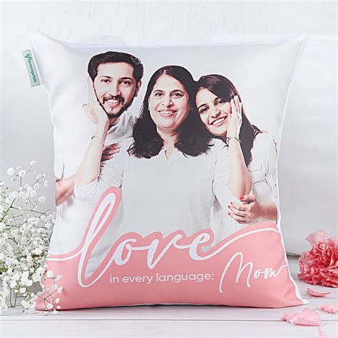 Buy Send Language Of Love Personalised Cushion Hand Delivery Online Fnp