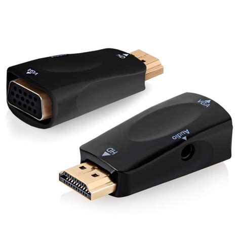 Ociodual Mini Adaptador Conversor Hdmi Macho Para Vga F Mea P