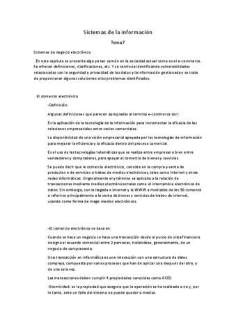 Sistemas De La Informacion T Pdf