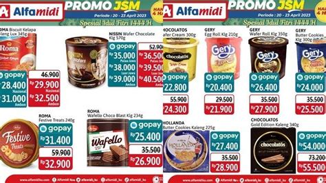 Promo Alfamidi Hari Ini April Belanja Biskuit Kaleng Bayar