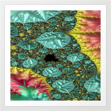 Buy Diamonds In The Rough Fractal Art Print By Paververisgroup